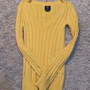 Yellow American Eagle sweater